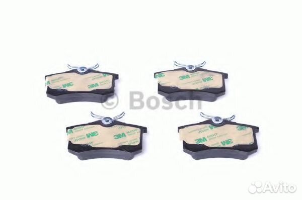 Колодки тормозные дисковые зад audi