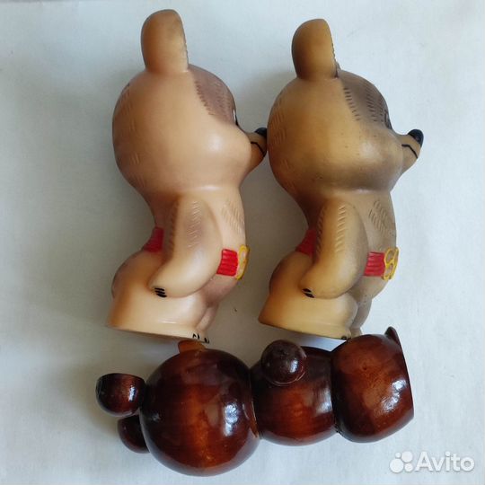 Игрушка СССР Олимпийский мишка 1980 Олимпиада 80