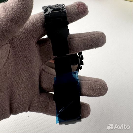 Мужские часы Diesel хронограф чёрные