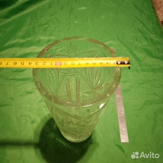 Хрустальная ваза Чехия