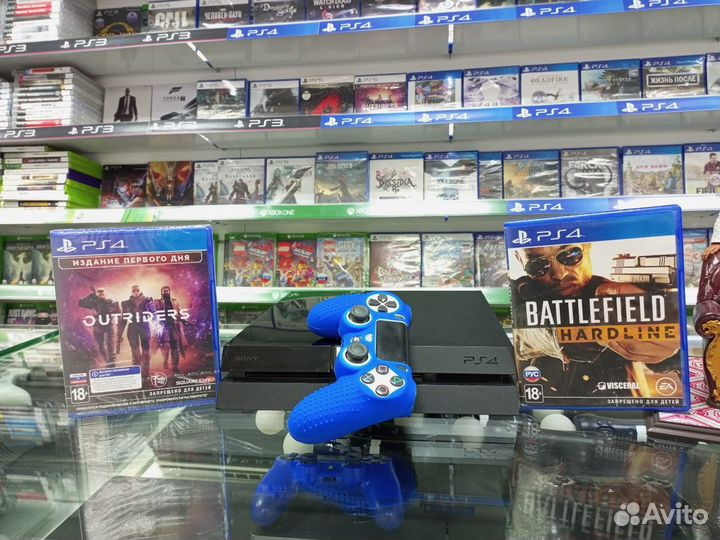 PlayStation 4 + Набор - Обмен
