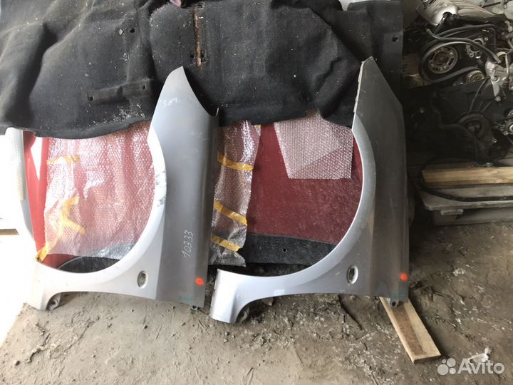 Пежо 307 крыло переднее левое пластиковое