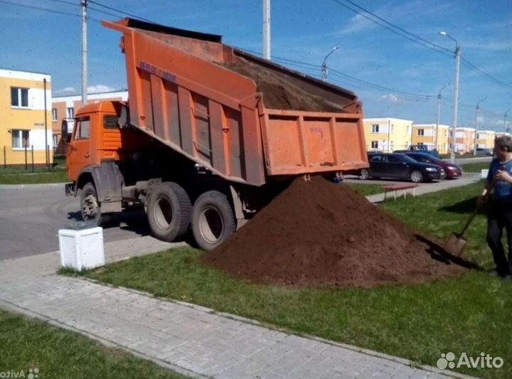 Земля плодородная Для сада торф чернозём