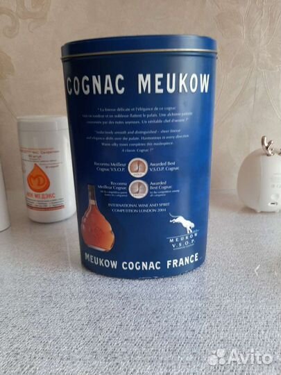 Банка от коньяка