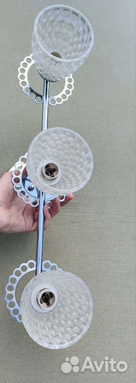 Люстра потолочная на 3 лампы