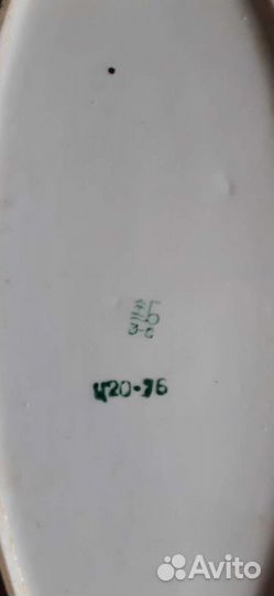 Фарфоровый набор салатников СССР винтаж