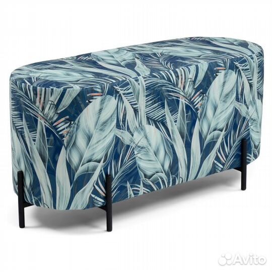 Пуф Шейла floristic 164 / черный