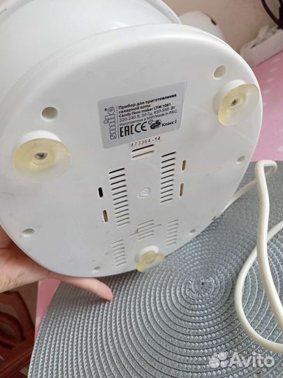 Прибор для приготовления сладкой ваты