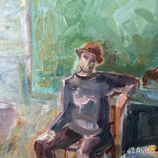 Картина маслом, живопись с натуры постановка