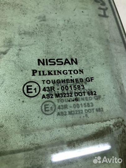 Стекло заднее левое Nissan Note E11