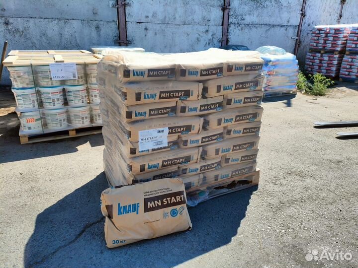 Штукатурка гипсовая мн Старт (30 кг)