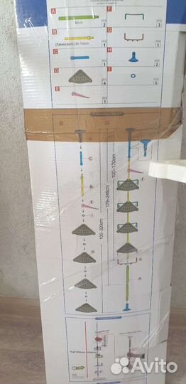 Угловая полка для ванной