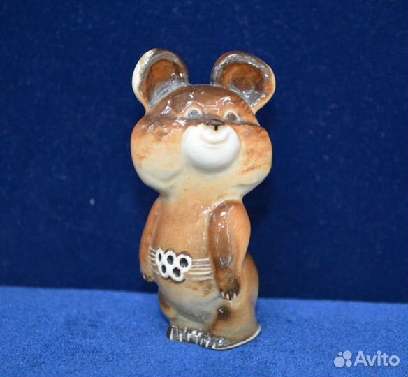 Фарфоровый олимпийский мишка- лфз (1)