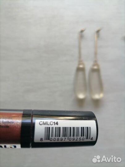 H&M ASOS серьги, NYX блеск для губ