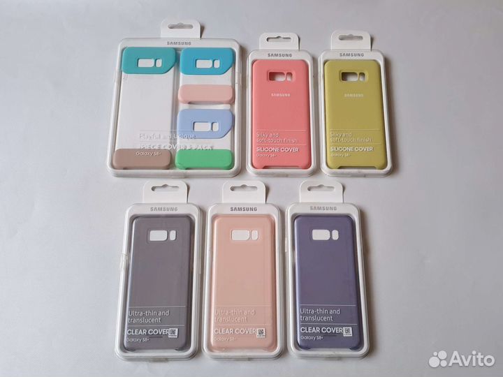 Чехлы на Samsung S8 / S8+ оригинал новые