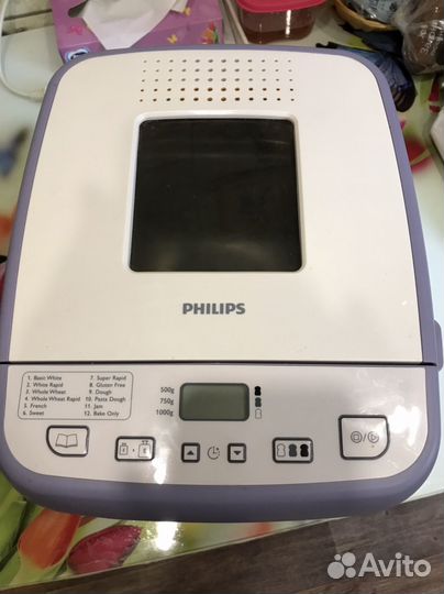 Хлебопечка philips