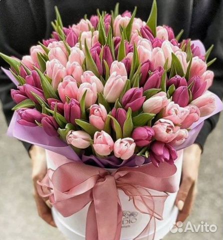 Тюльпаны букет доставка