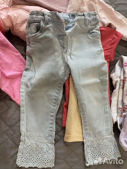 Детские вещи пакетом для девочек 80 86
