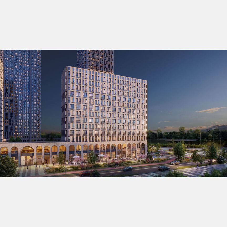 1-к. квартира, 47 м², 12/21 эт.