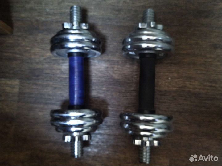 Гантели разборные