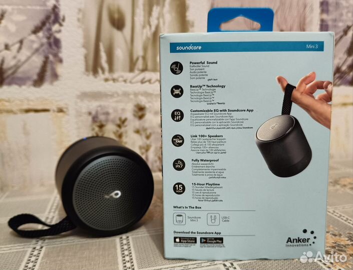 Bluetooth/блютуз колонка Anker soundcore mini 3