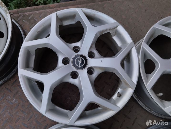 R16 5x110 et39 Opel комплект литых дисков
