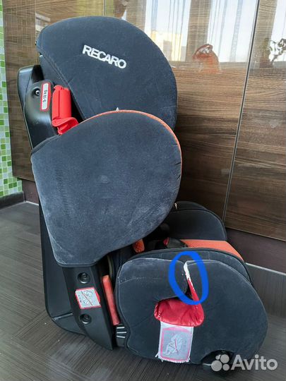 Автокресло детское recaro young sport