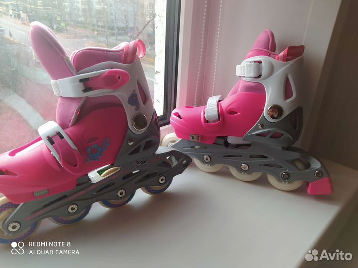 Роликовые коньки детские раздвижные