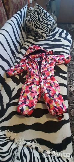 Зимний комбинезон для девочки 92