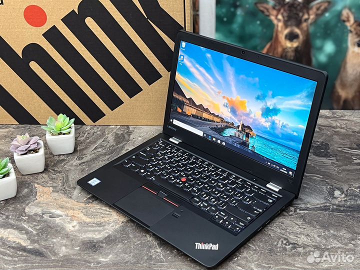 Тонкий ThinkPad 13 i5-7200U 16GB 512SSD FHD IPS
