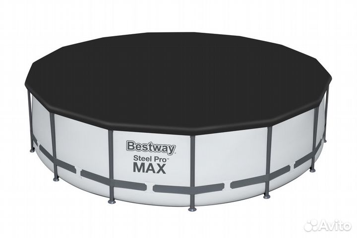 Каркасный бассейн Bestway Steel Pro Max 457х122