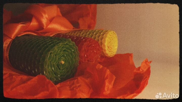 Волшебные и ароматные свечи из вощины