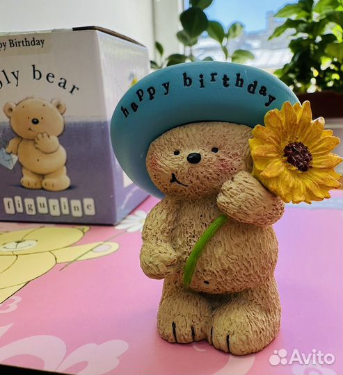 Фигурка Мишка Roly Bear Hallmark, керамика