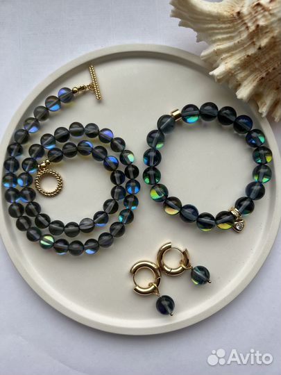 Колье, Чокер, браслет, серьги трансформеры