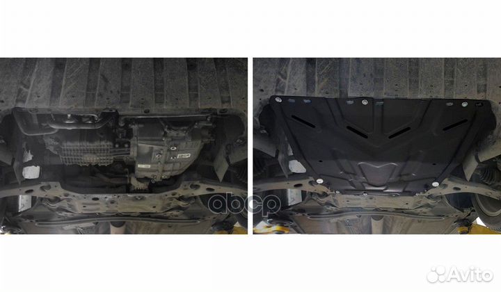 Защита картера+кпп сталь 1.5мм Ford C-Max I