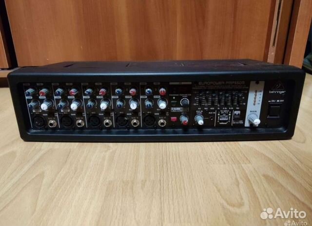Микшерный пульт с усилителем купить в Москве | Хобби и отдых | Авито