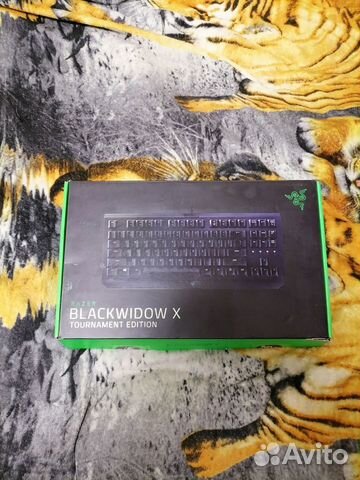 Игровая клавиатура razer blackwidow X tournament