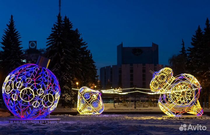 Световая фигура Олень