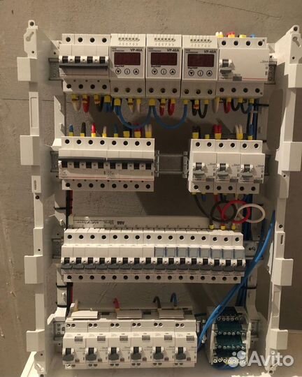 Сборка щита электрического