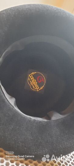 Шляпа фетровая женская