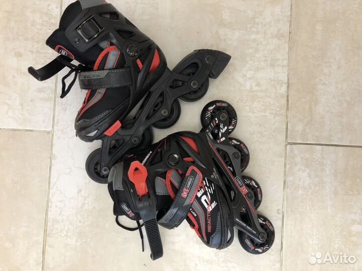 Ролики детские раздвижные, стопа 16 - 19,5 см