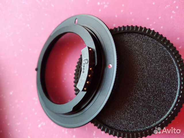 На Nikon.с чипом без линзы.м42