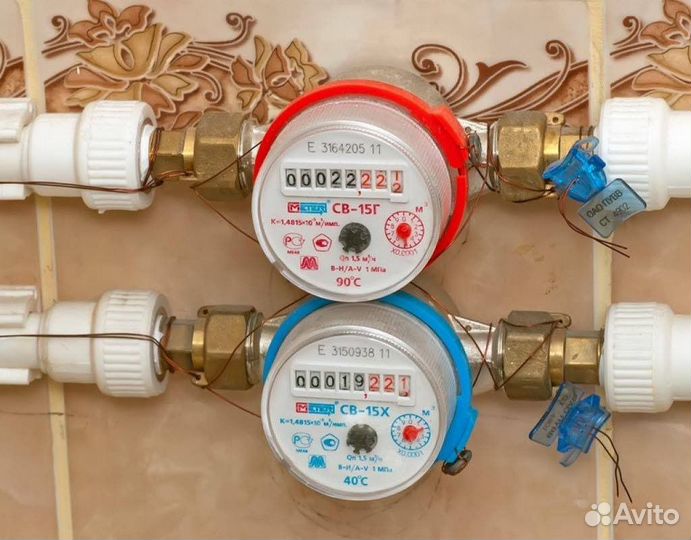 Установка, замена, поверка и опломбировка сч