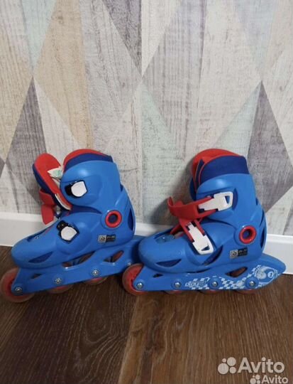 Ролики декатлон и защита