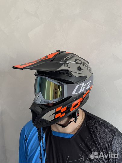 Мотошлем кроссовый ORZ