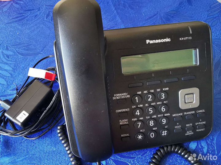 IP Телефон panasonic KX-UT123