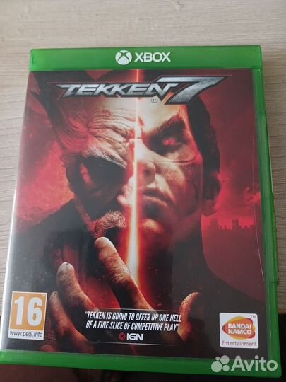 Диски на xbox one tekken 7