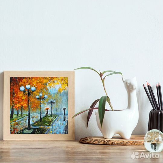 Картина маслом на холсте 