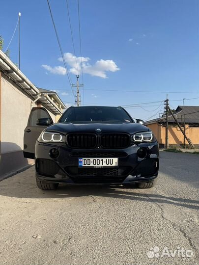 Комплект LED фар с блоками на BMW X5 F15