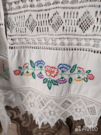 Рушник старинный, ручная работа